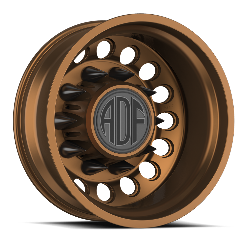 OUTLAW Working Class forged dually wheel, bronze finish, rear wheel
