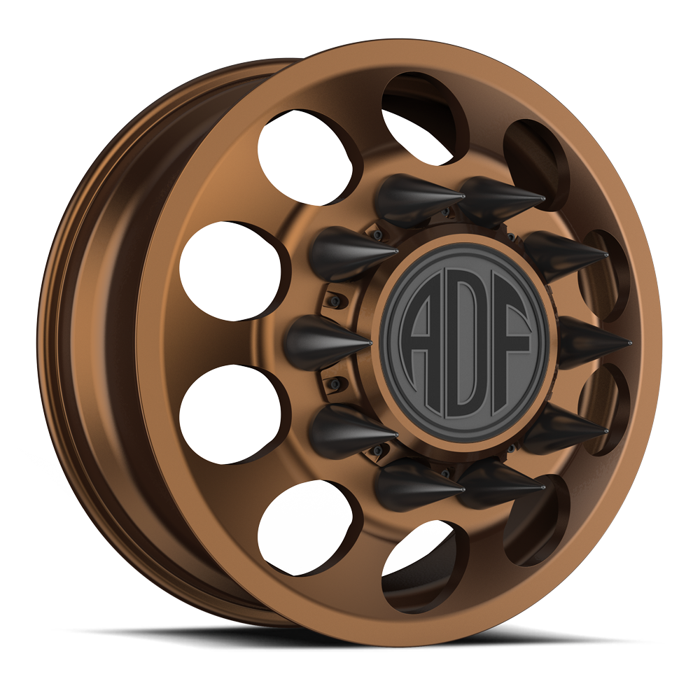 BIG MAC Working Class forged dually wheel, bronze finish, front wheel