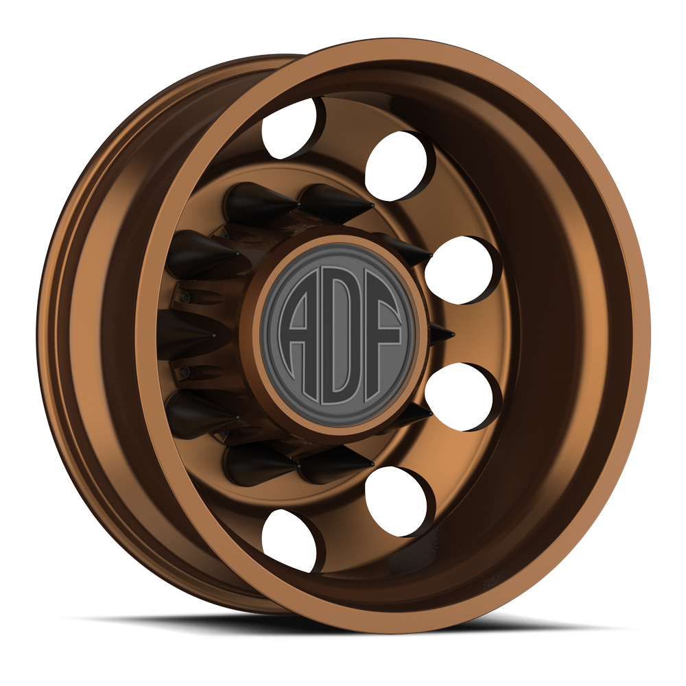 CLASSIC Working Class forged dually wheel, bronze finish, rear wheel