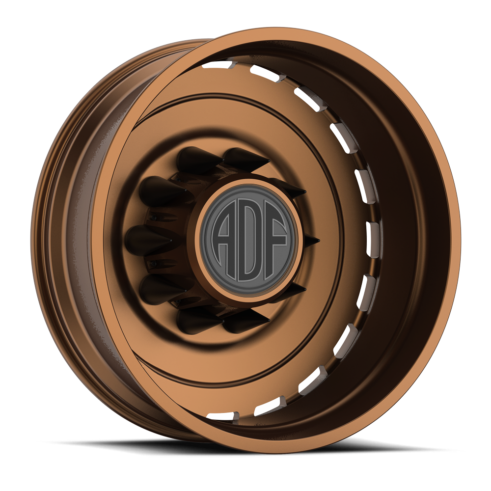 LTD Show Class forged dually wheel, bronze finish, rear wheel