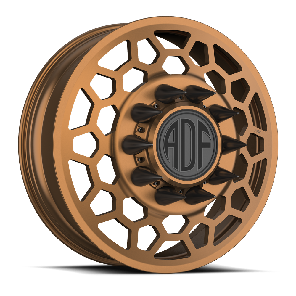 MATRIX Show Class forged dually wheel, bronze finish, front wheel