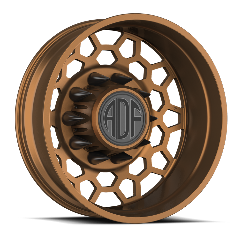 MATRIX Show Class forged dually wheel, bronze finish, rear wheel