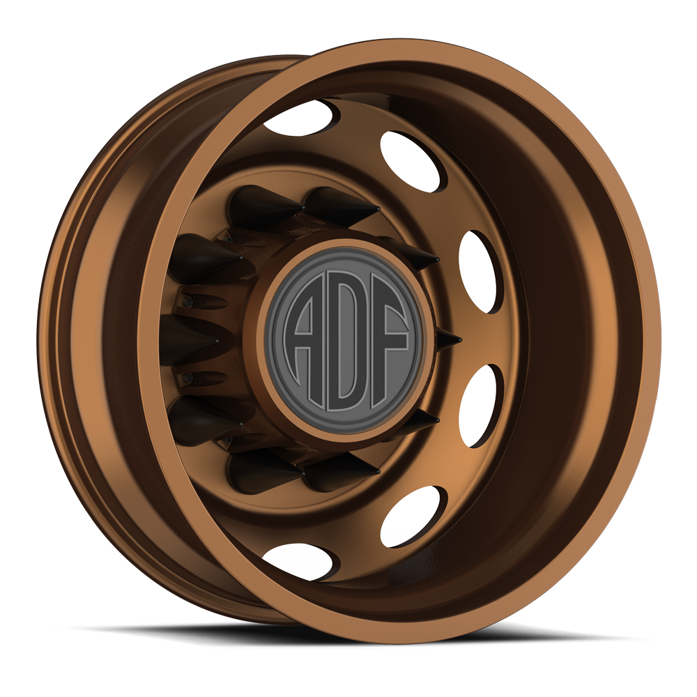PETERSON Working Class forged dually wheel, bronze finish, rear wheel