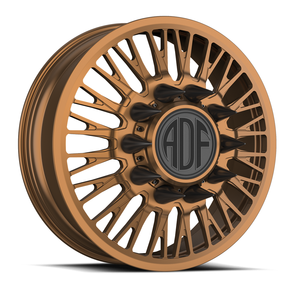 PSYOP Show Class forged dually wheel, bronze finish, front wheel