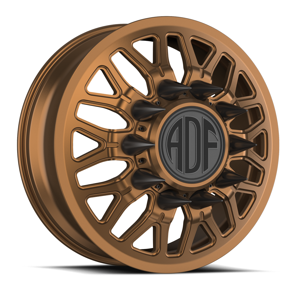 SP2 Show Class forged dually wheel, bronze finish, front wheel