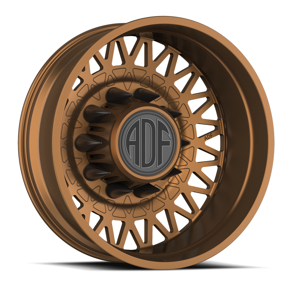 THE RIGGER Show Class forged dually wheel, bronze finish, rear wheel