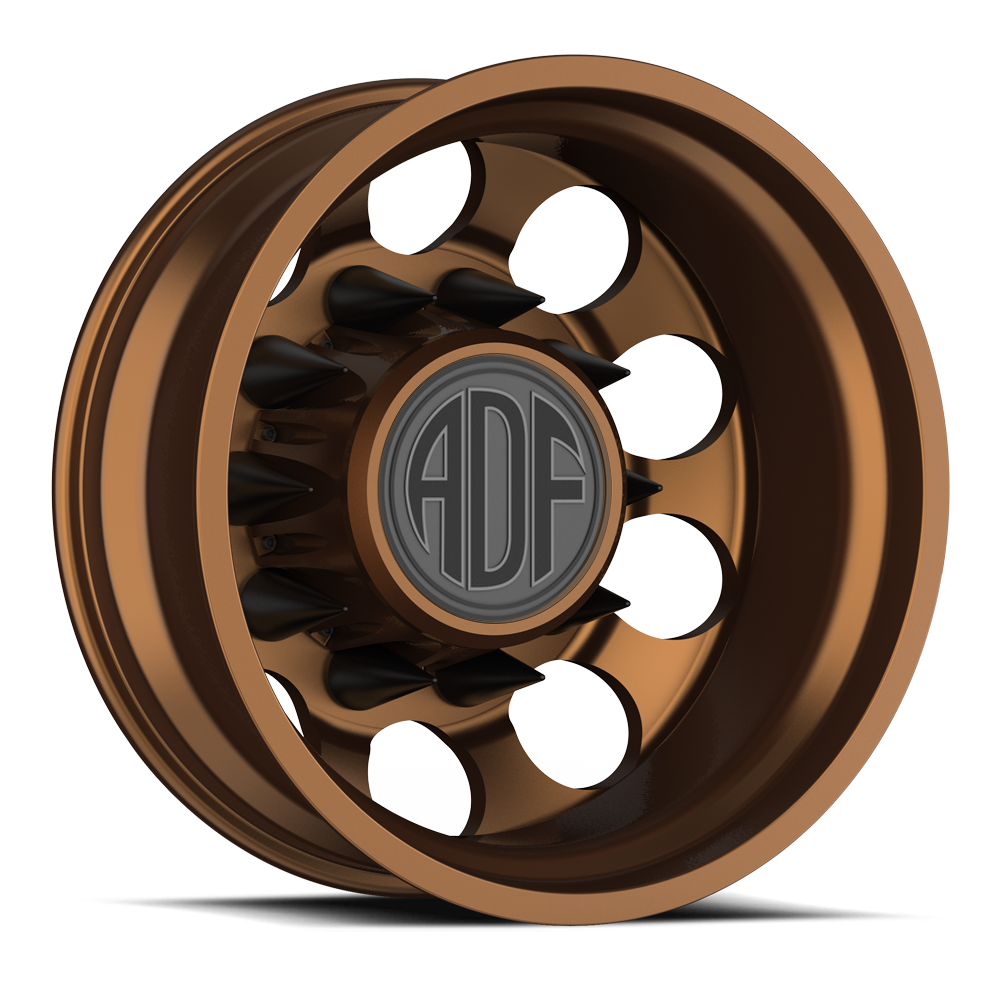 BIG MAC Working Class forged dually wheel, bronze finish, rear wheel