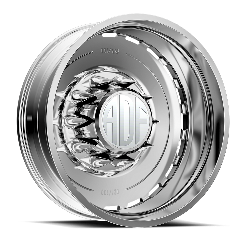ADF LTD 24" Polished 2020 F350 / 6 tires RBP Repulsor MT III 35/12.50/24 / TPMS