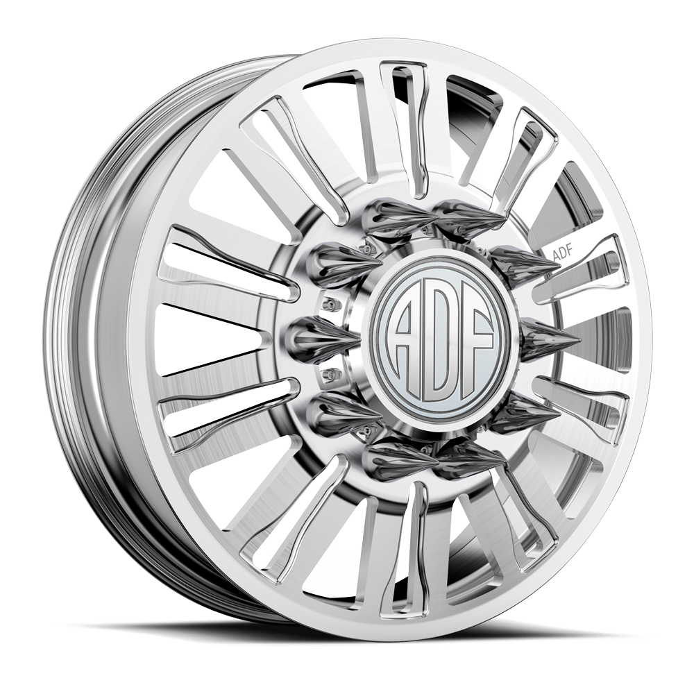 RIPPER Show Class forged dually wheel, brushed finish, front wheel