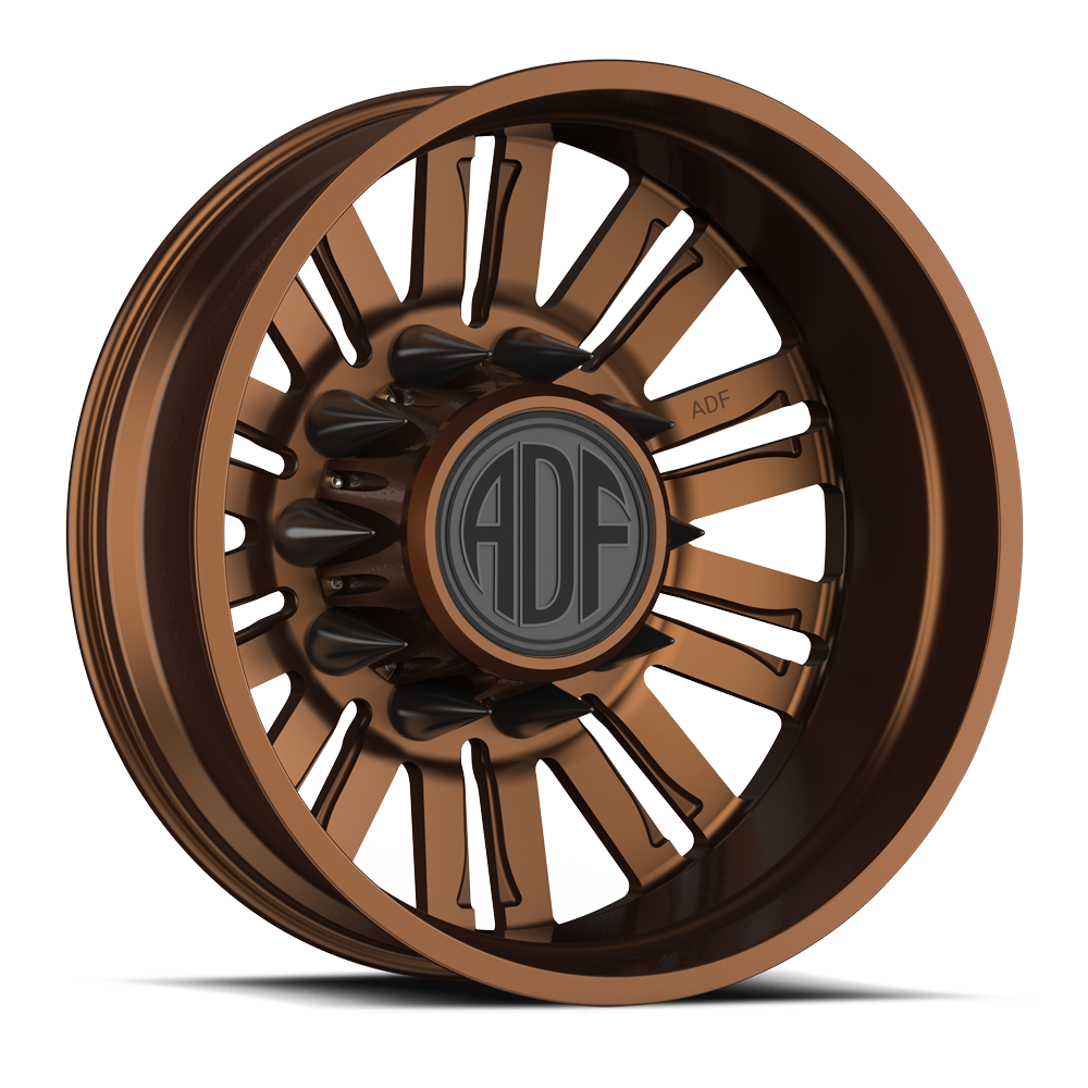 RIPPER Show Class forged dually wheel, bronze finish, rear wheel