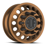 OUTLAW Working Class forged dually wheel, bronze finish, front wheel