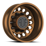 OUTLAW Working Class forged dually wheel, bronze finish, rear wheel