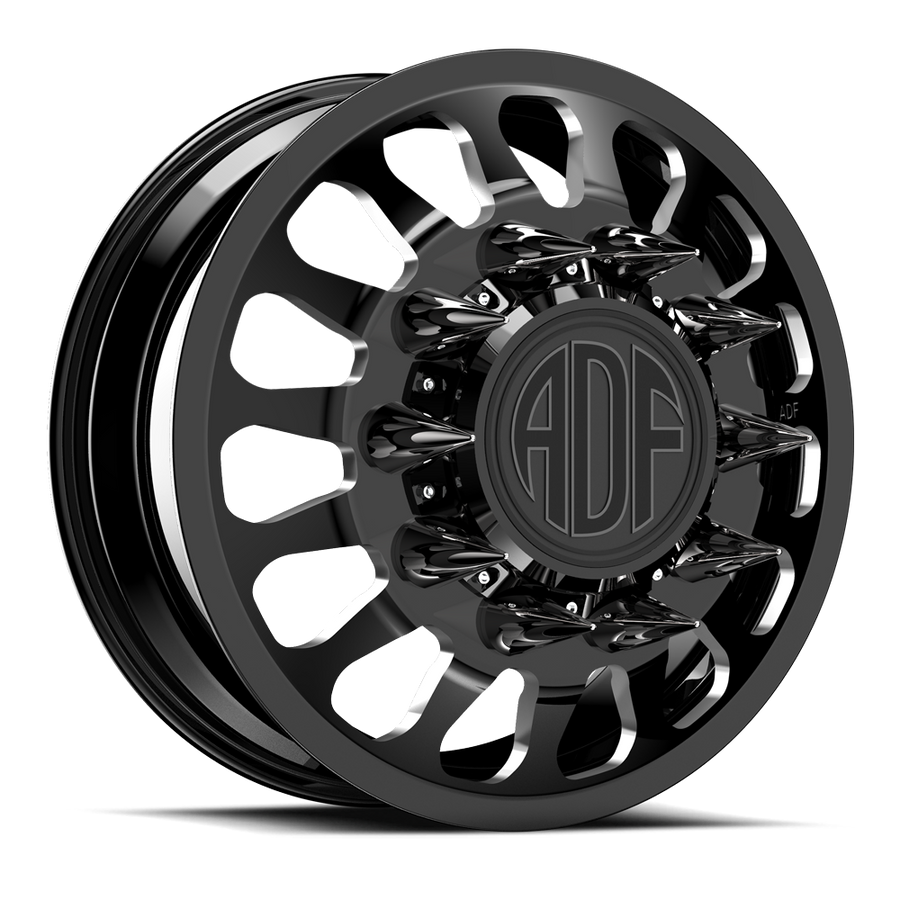 SPUR-ATTIC Gloss Black Machined