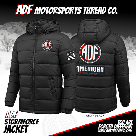 ADF Storm Force Jacket- Onyx Black