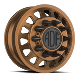 TRIFECTA Working Class forged dually wheel, bronze finish, front wheel
