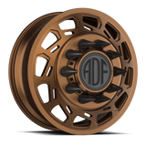 PAYLOAD Show Class forged dually wheel, bronze finish, front wheel
