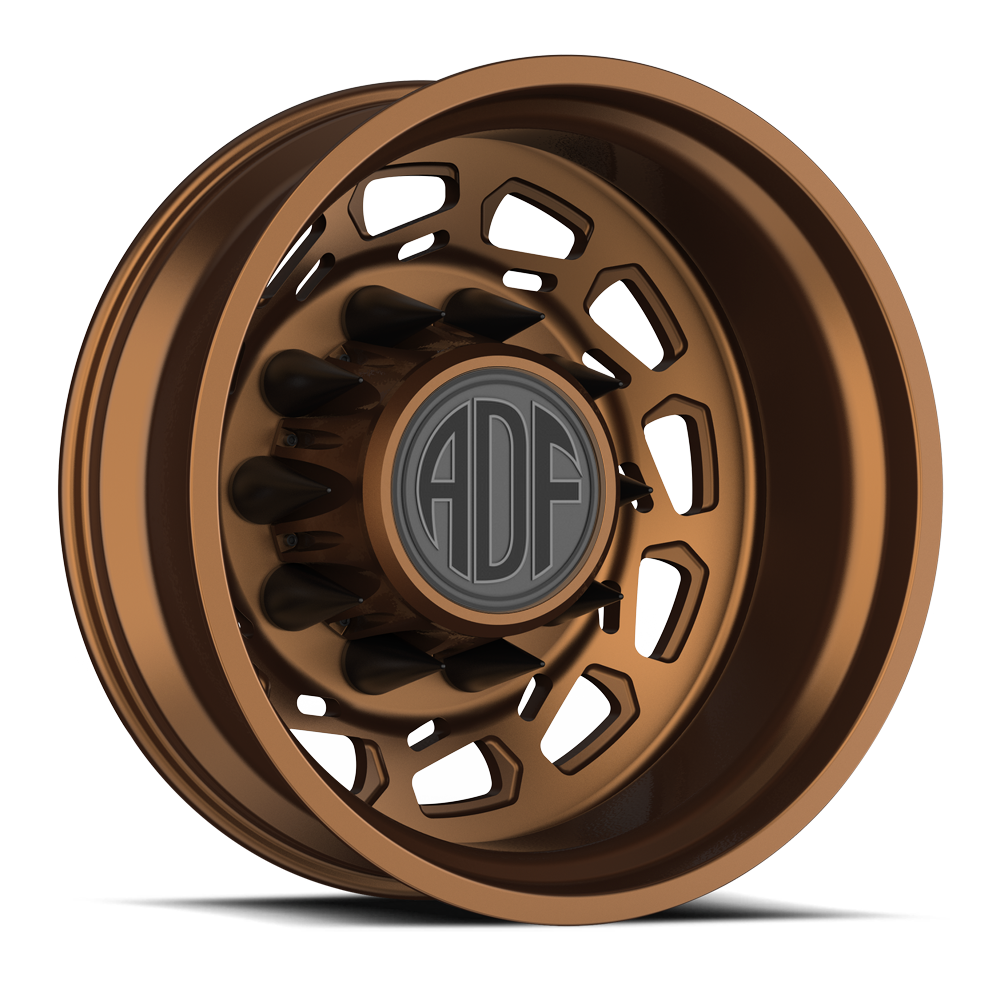 PAYLOAD Show Class forged dually wheel, bronze finish, rear wheel