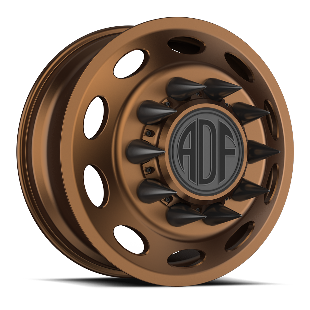 PETERSON Working Class forged dually wheel, bronze finish, front wheel