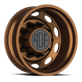 PETERSON Working Class forged dually wheel, bronze finish, rear wheel