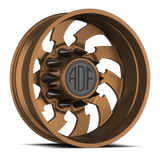 REAPER Show Class forged dually wheel, bronze finish, rear wheel