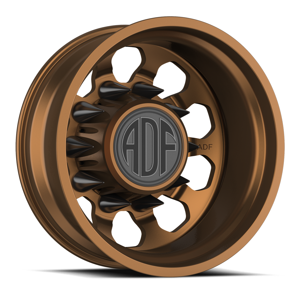 SPUR Working Class forged dually wheel, bronze finish, rear wheel