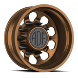 SPUR Working Class forged dually wheel, bronze finish, rear wheel