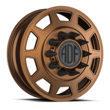 RETRO Show Class forged dually wheel, bronze finish, front wheel