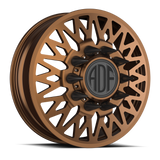 TM2 Show Class forged dually wheel, bronze finish, front wheel