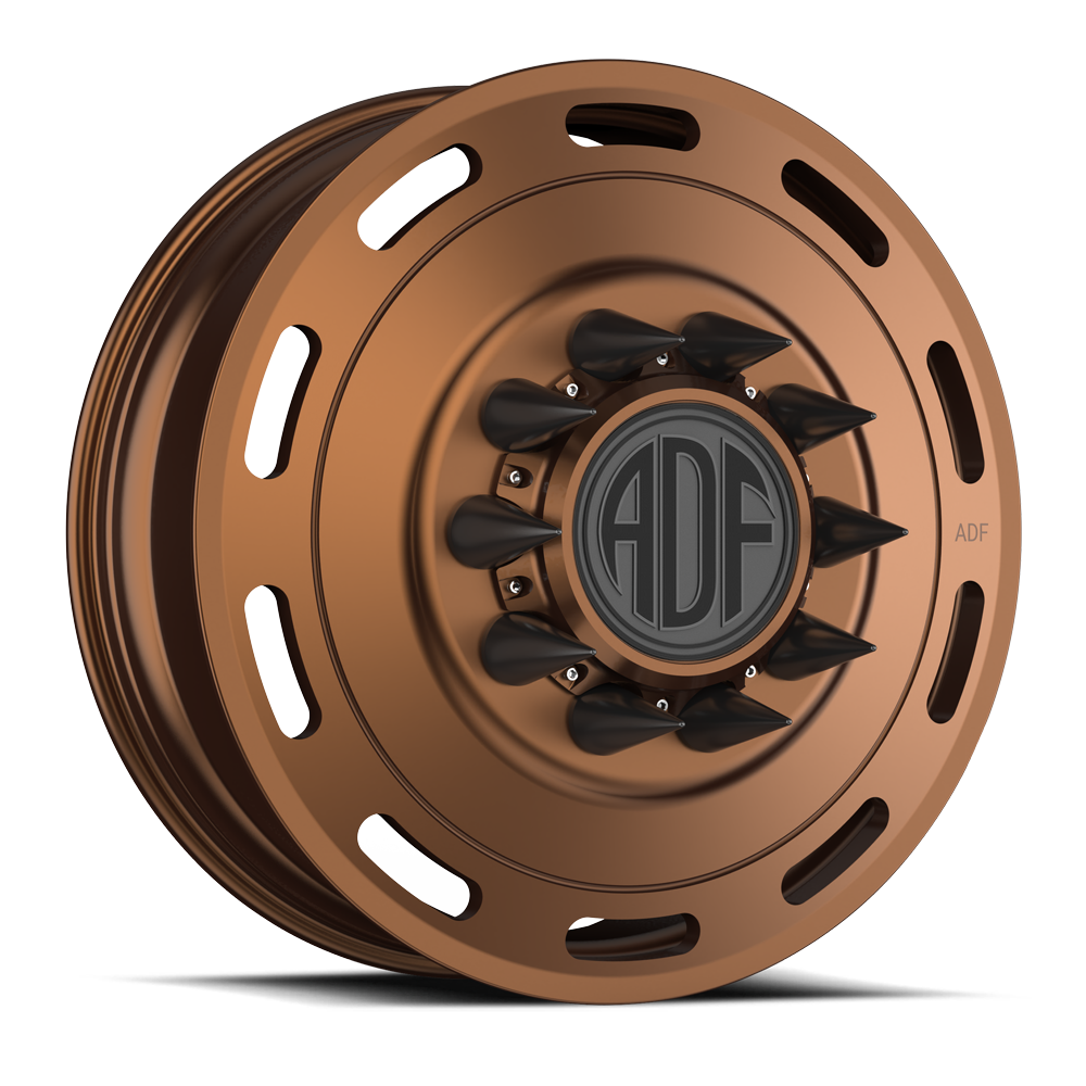 OPTIMUS Working Class forged dually wheel, bronze finish, front wheel