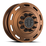 OPTIMUS Working Class forged dually wheel, bronze finish, front wheel