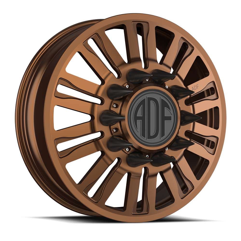RIPPER Show Class forged dually wheel, bronze finish, front wheel