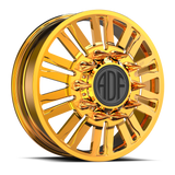 RIPPER Show Class forged dually wheel, gold finish, front wheel