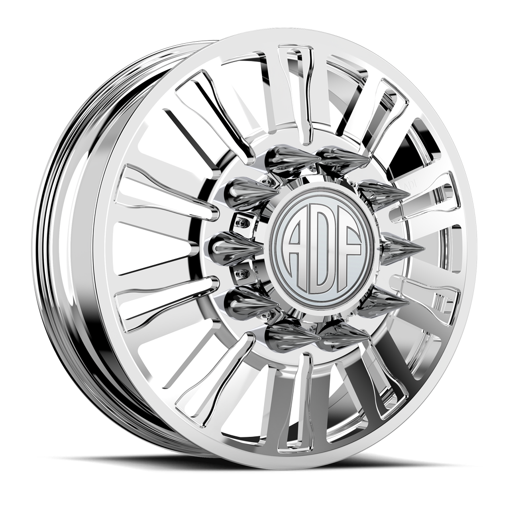 RIPPER Show Class forged dually wheel, polished finish, front wheel