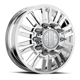 RIPPER Show Class forged dually wheel, polished finish, front wheel