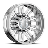 RIPPER Show Class forged dually wheel, brushed finish, rear wheel