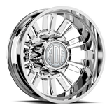 RIPPER Show Class forged dually wheel, polished finish, rear wheel