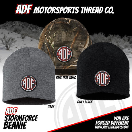 ADF Storm Force Beanie - Grey