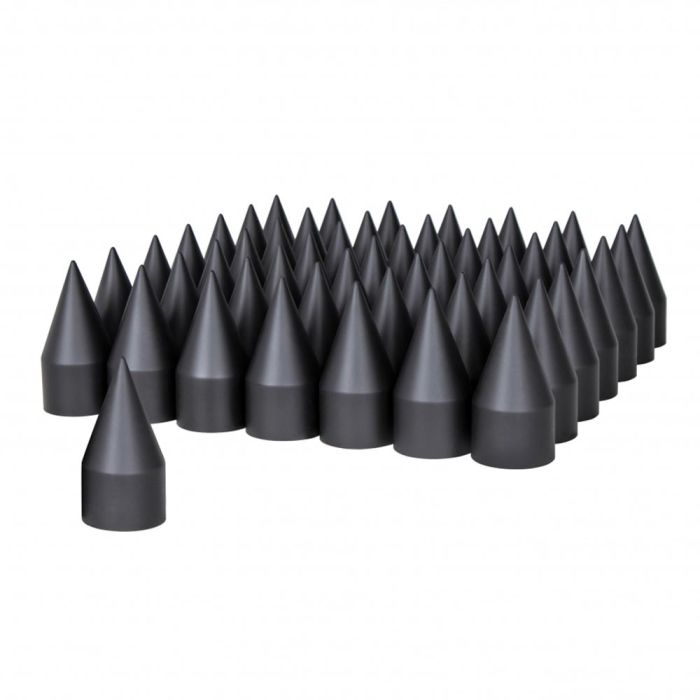 Plastic wheels Spikes  black color